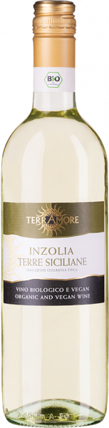 Bio-Inzolia Terre Siciliane IGT TerrAmore Sizilien Weißwein trocken