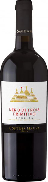 Nero di Troia Primitivo Puglia IGT Contessa Marina Apulien Rotwein trocken | Saffer's WinzerWelt