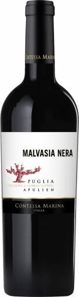 Malvasia Nera Puglia IGP Contessa Marina Apulien Rotwein halbtrocken