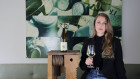 Schräglage Weißburgunder QbA Rheinhessen Deutschland Weißwein trocken Schräglage Weißburgunder QbA Rheinhessen Deutschland Weißwein trocken