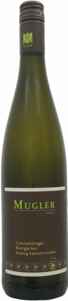 Riesling Biengarten 1. Lage QbA Mugler Pfalz Weißwein trocken | Saffer's WinzerWelt