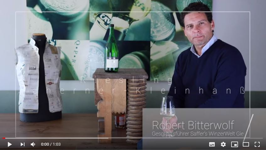 Riesling QbA halbtrocken 1,0l Scherner-Kleinhanß Rheinhessen Weißwein