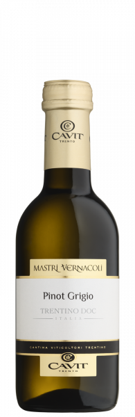 Pinot Grigio Trentino DOC Mastri Vernacoli 0,25l Cavit Trentin Weißwein kaufen münchen | Saffer's WinzerWelt