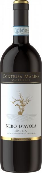 Nero d´Avola Sicilia DOC Contessa Marina Castellani Sizilien Rotwein trocken