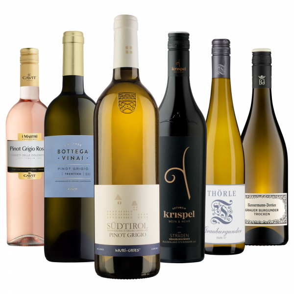 Pinot Grigio (IT) versus Grauburgunder (DE/AT)