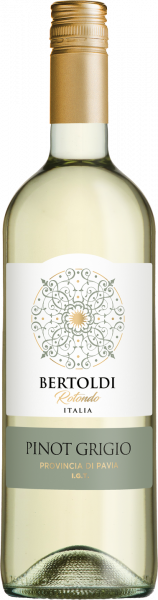 Pinot Grigio Pavia IGT Bertoldi Rotondo Lombardei Weißwein trocken