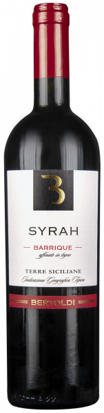 Syrah Barrique - affinato in legno Terre Siciliane IGT Bertoldi Sizilien Rotwein trocken