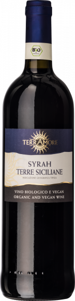 Bio-Syrah Terre Siciliane IGT TerrAmore Sizilien Rotwein trocken | Saffer's WinzerWelt
