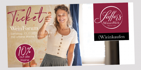 Ticket WeinForum 13.11.21