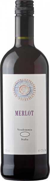 Merlot Vino Varietale d´Italia Caviro Corovin Emilia Romagna Rotwein halbtrocken