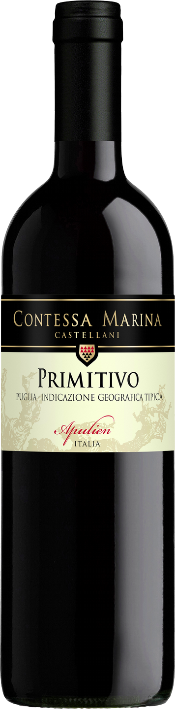 Primitivo Puglia IGT Contessa Marina Apulien Rotwein trocken | Saffers  WinzerWelt | Rotweine