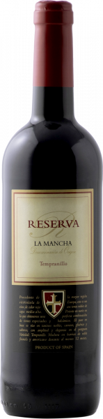 Tempranillo Reserva La Mancha DO R Campos Reales Rotwein trocken