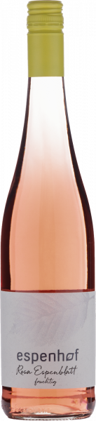 Rosa Espenblatt fruchtig QbA Espenhof Rheinhessen Roséwein