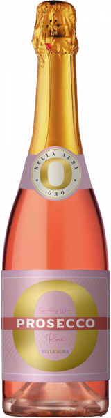 Prosecco Spumante DOC Rosé Millesimato 2020 Bella Aura Oro Venetien Schaumwein trocken