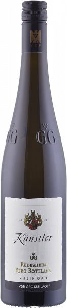Künstler Rüdesheim Berg Rottland Riesling trocken Großes Gewächs QbA Rheingau Weißwein