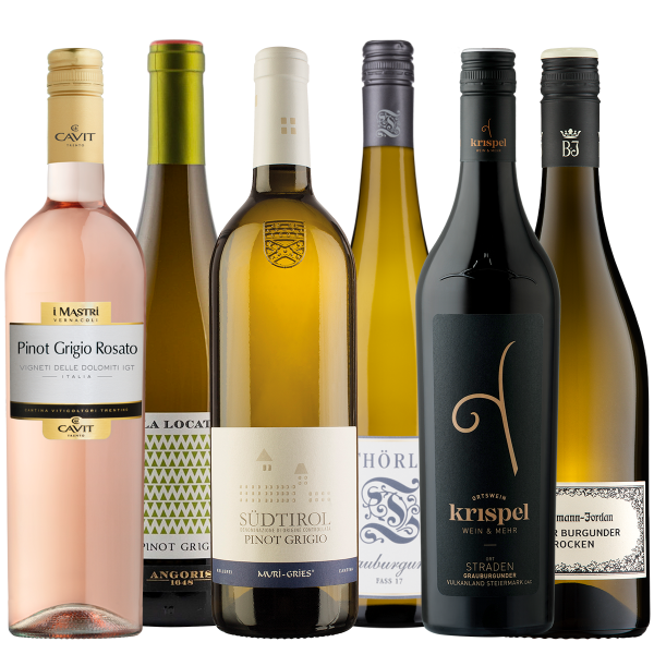 Pinot Grigio (IT) versus Grauburgunder (DE/AT)