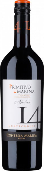 Primitivo di Marina IGT 14 Contessa Marina Rotwein halbtrocken