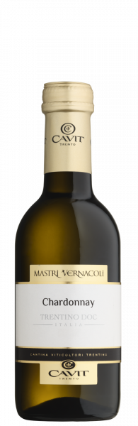Chardonnay Trentino DOC Mastri Vernacoli 0,25l Cavit Trentin Weißwein trocken