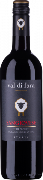 Sangiovese Terre di Chieti IGT Val di Fara Spinelli Abruzzen Rotwein trocken