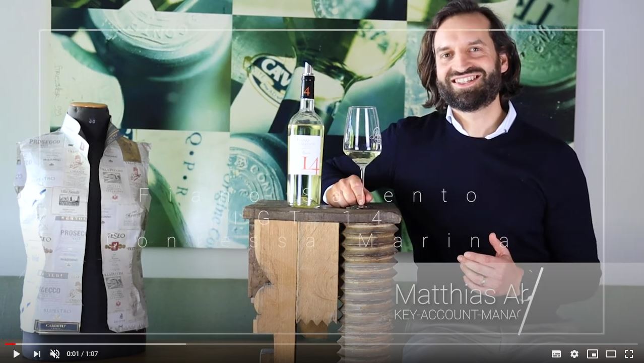 Fiano Salento IGT 14 Contessa Marina Apulien Weißwein trocken