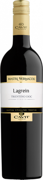 Lagrein Trentino DOC Mastri Vernacoli Cavit Trentin Rotwein trocken