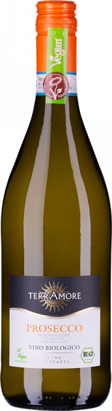 Bio-Prosecco Frizzante Treviso DOC TerrAmore Venetien Perlwein trocken