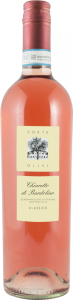 Chiaretto di Bardolino DOC Classico Corte Olivi Lenotti Venetien Roséwein trocken