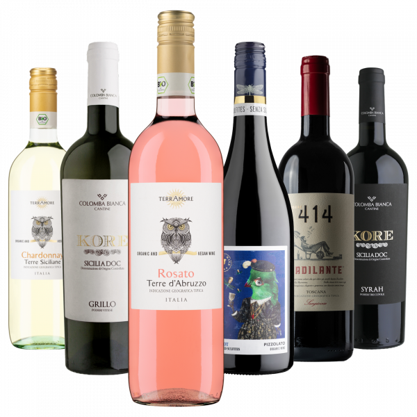 Weinpaket „Italien Bio“ – Nachhaltig genießen von Venetien bis Sizilien