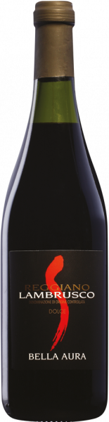 Lambrusco Reggiano DOC Bella Aura Medici Ermete Emilia Romagna Perlwein lieblich | Saffer's WinzerWElt