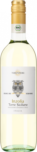 Bio-Inzolia Terre Siciliane IGT TerrAmore Sizilien Weißwein trocken