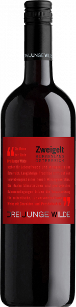 Zweigelt Burgenland QUW Drei Junge Wilde Rotwein trocken