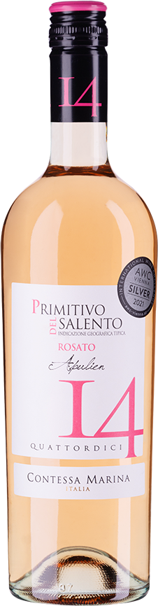 Primitivo Salento IGT Rosato 14 Contessa Marina Apulien Roséwein trocken |  Saffers WinzerWelt