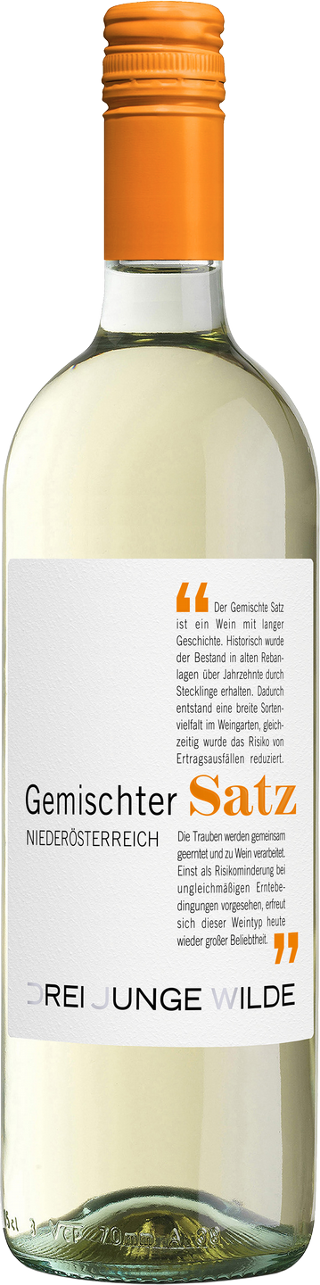 Satz WinzerWelt Drei trocken Junge Weiss Gemischter Weißwein Niederösterreich | Wilde Saffers QUW