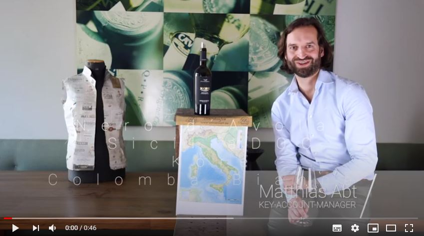 Bio-Nero d´Avola Sicilia DOC Kore Colomba Bianca Sizilien Rotwein trocken